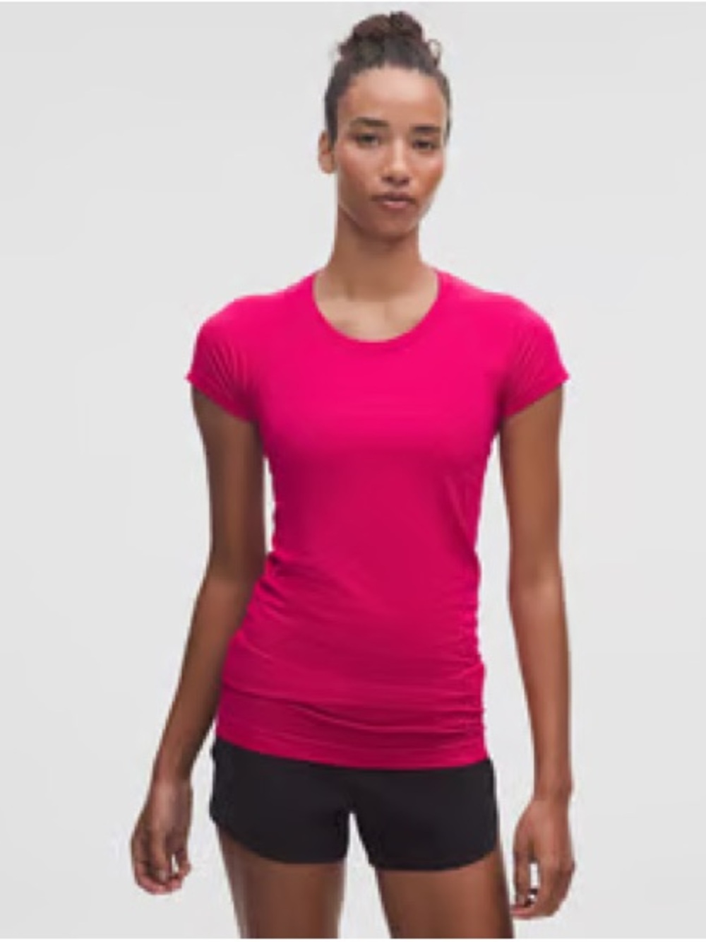 lululemon Swiftly Tech 2.0 Hip Length T-Shirt Calypso Pink Size 8